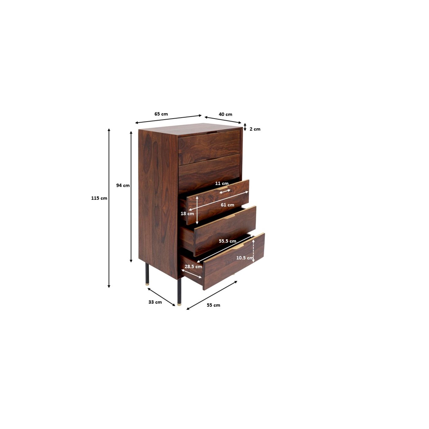 Комод Ravello 114x65 см от KARE Design