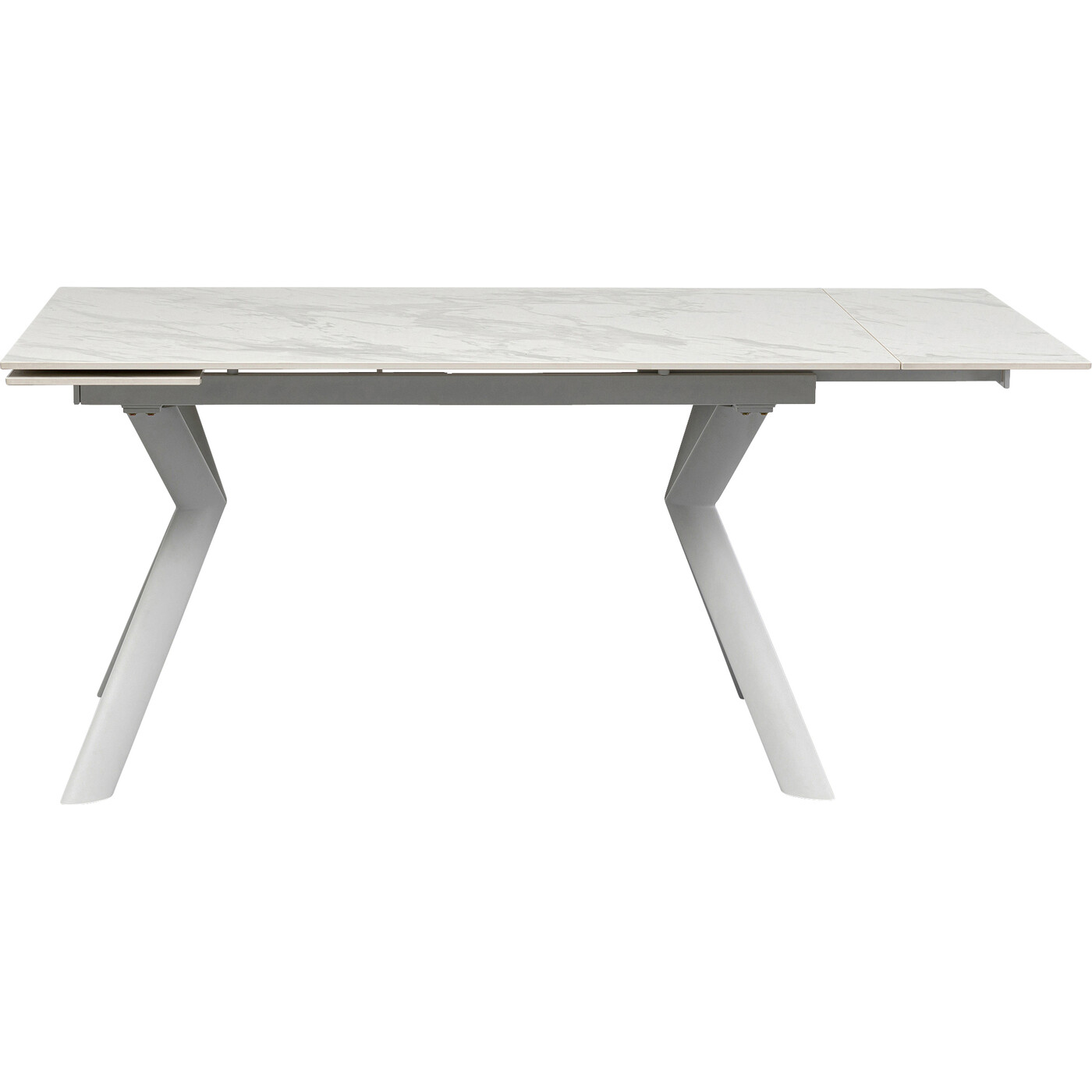 Стол обеденный раздвижной Xenia White 140(30+30)x80 см от KARE Design