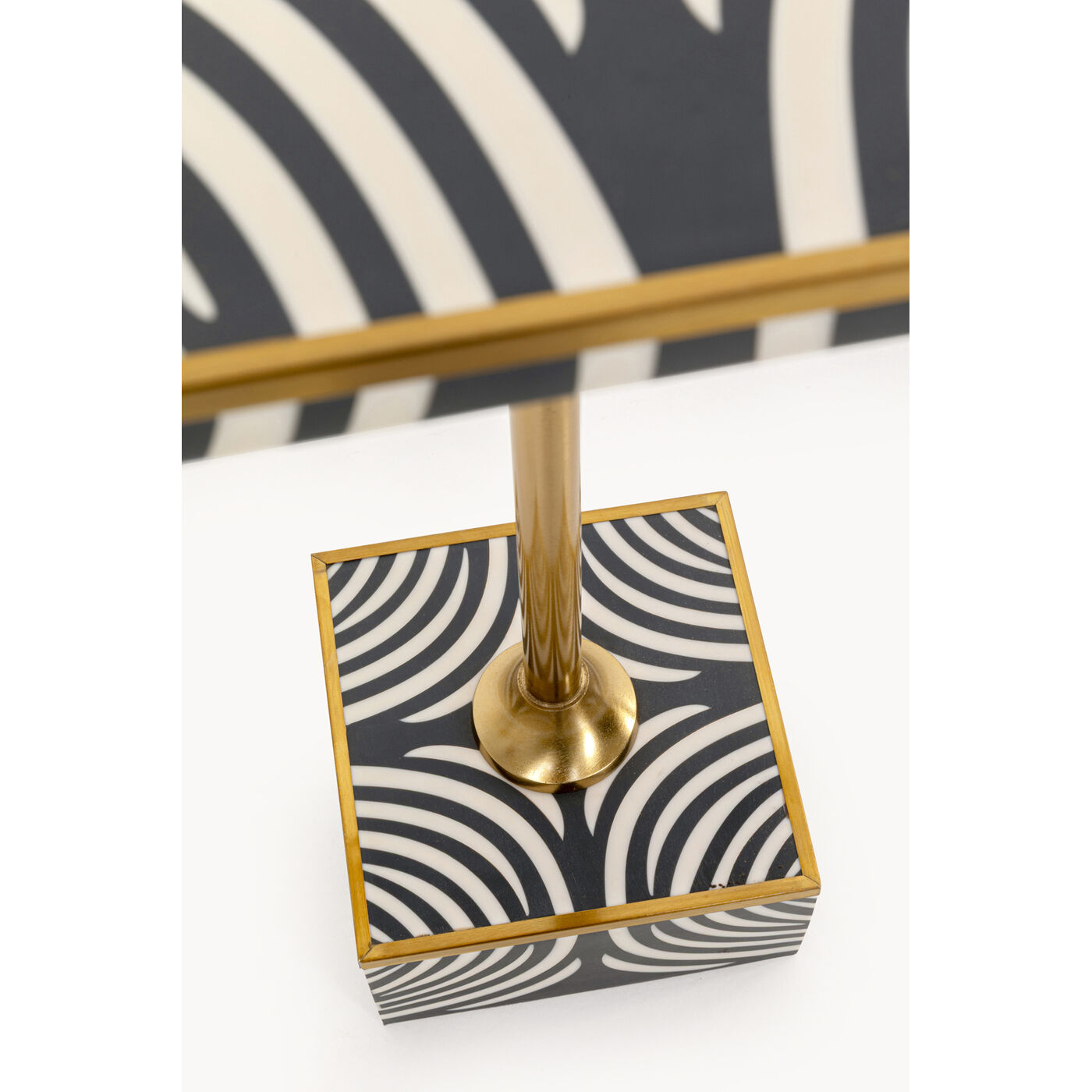 Стол приставной Zebra 25x25cm от KARE Design