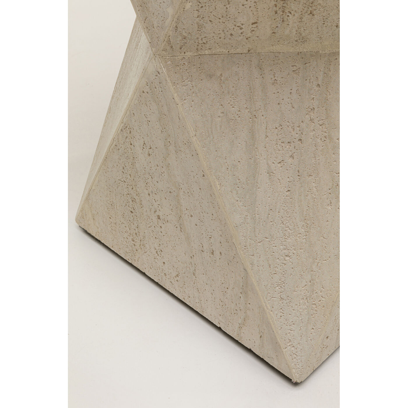 Стол приставной Luxury Triangle Travertine 54cm от KARE Design