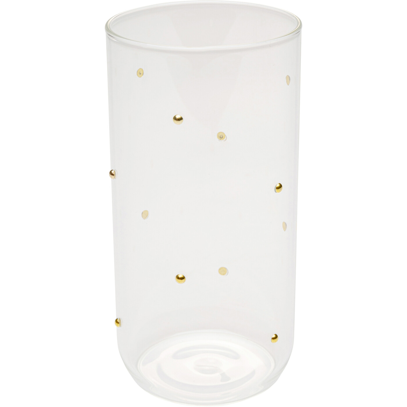 Стакан Glam Dots «Гламурные точки» 14 см, Золотой от KARE Design