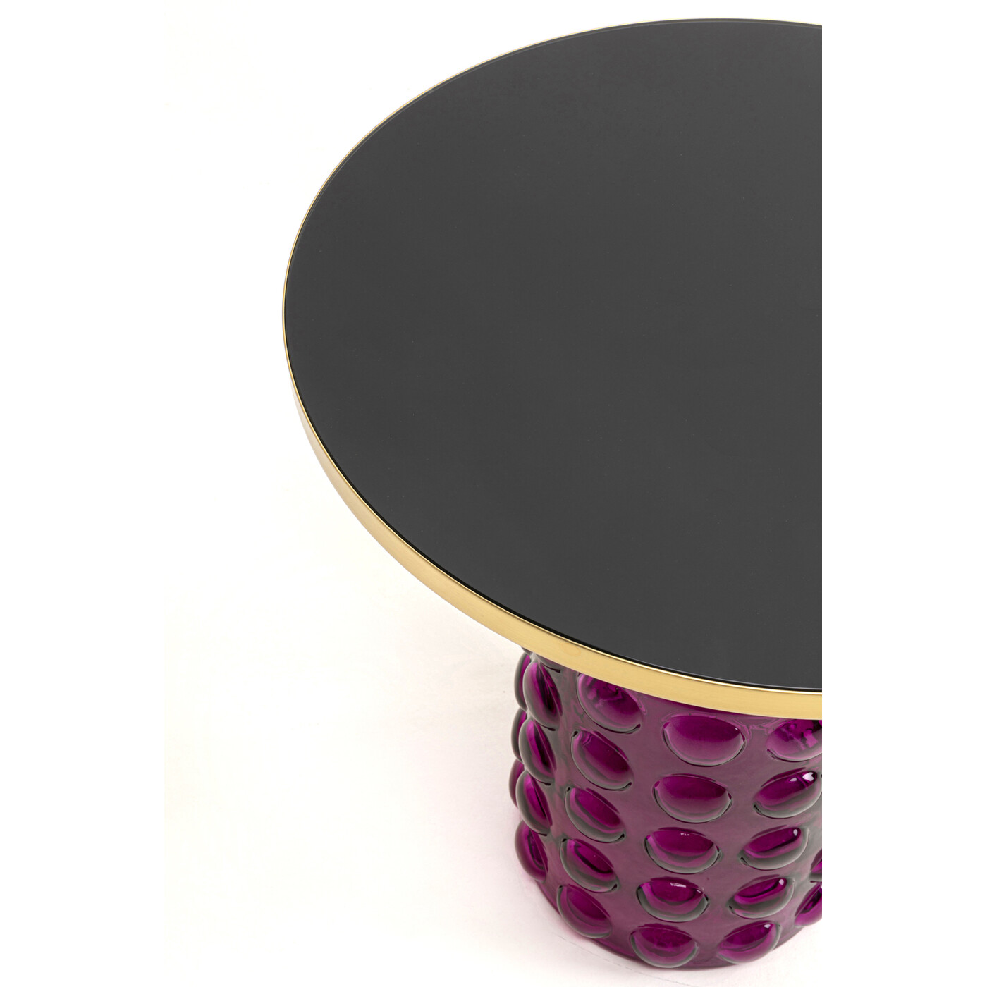 Стол приставной Lola Purple Ø50cm от KARE Design