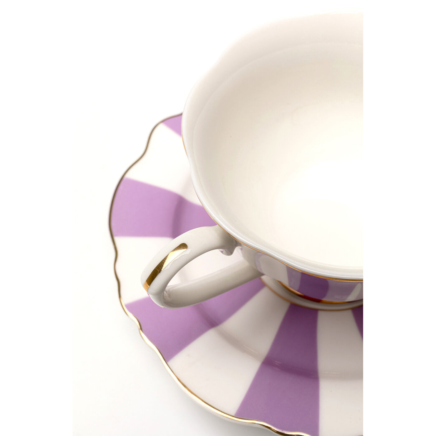 Чашка кофейная Harlequin Purple (2/part) от KARE Design