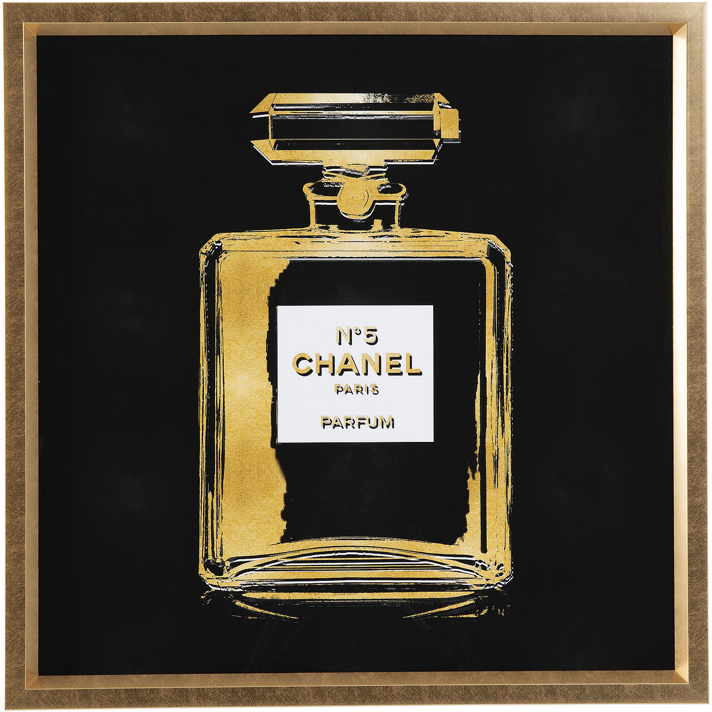 Картина Fragrance «Chanel N°5» 80x80 см от KARE Design