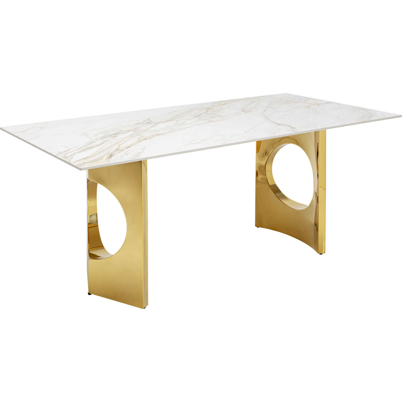 Стол обеденный Eternity Oho Gold Ceramic от KARE Design