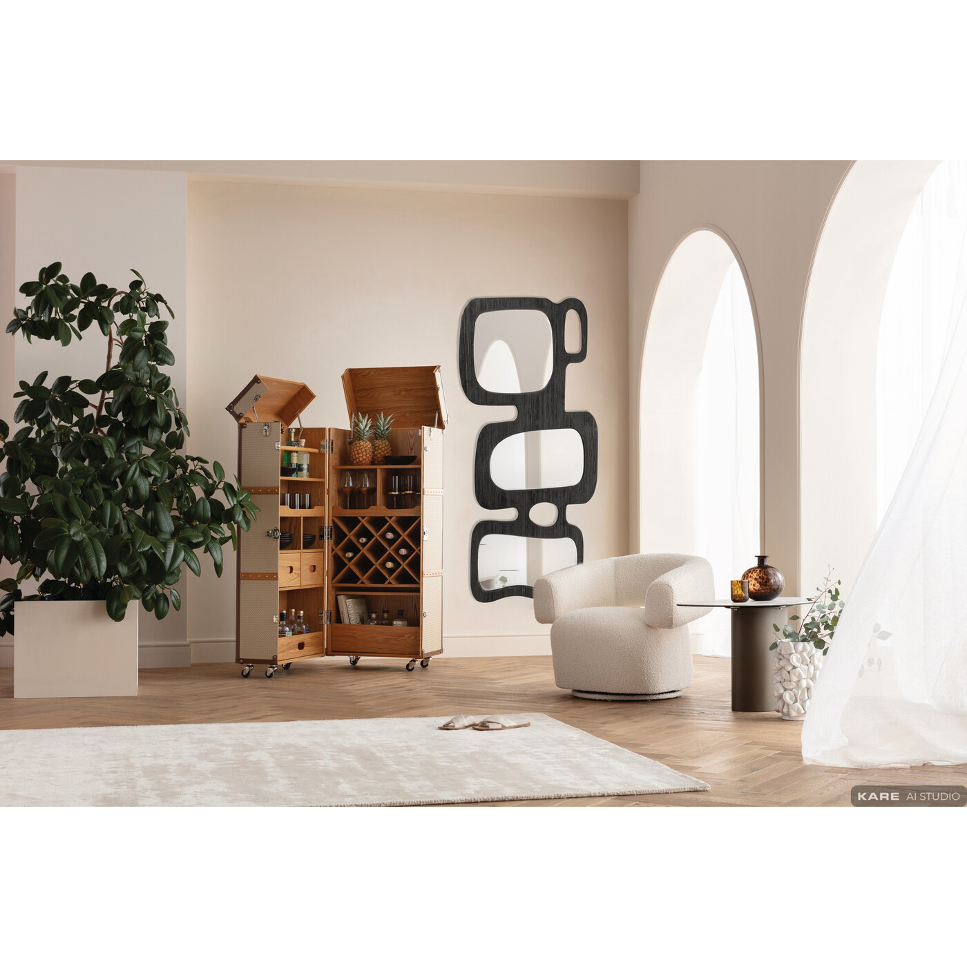 Зеркало Art Shapes 89x199cm от KARE Design