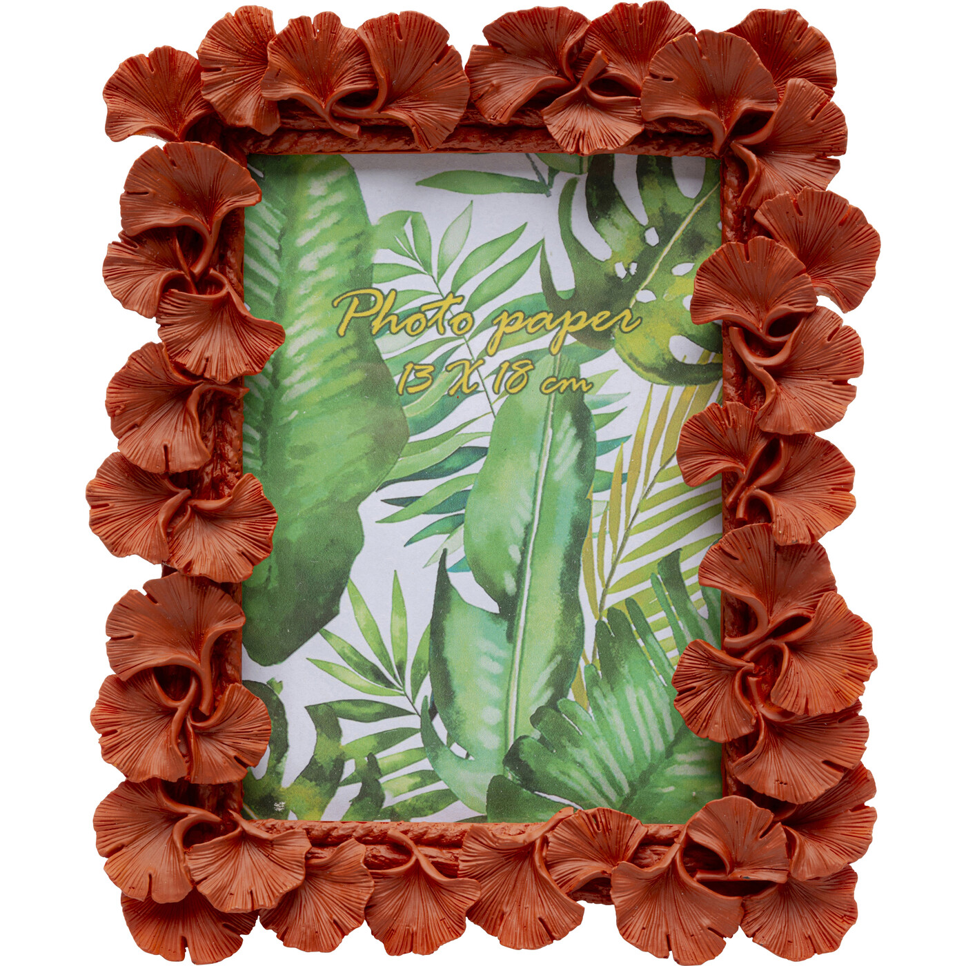 Фоторамка Ginkgo Leaf «Лист гинкго» 20x24 см, Оранжевый от KARE Design