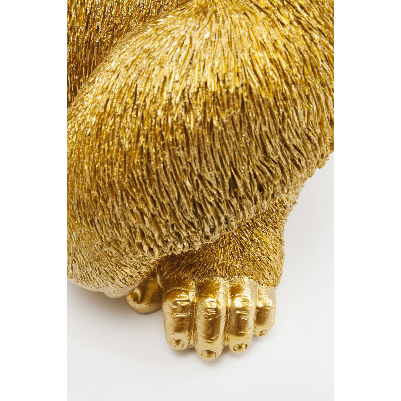 Фигура декоративная Monkey Gorilla Side Medium «Горилла сбоку средняя» 39 см, Золотой от KARE Design