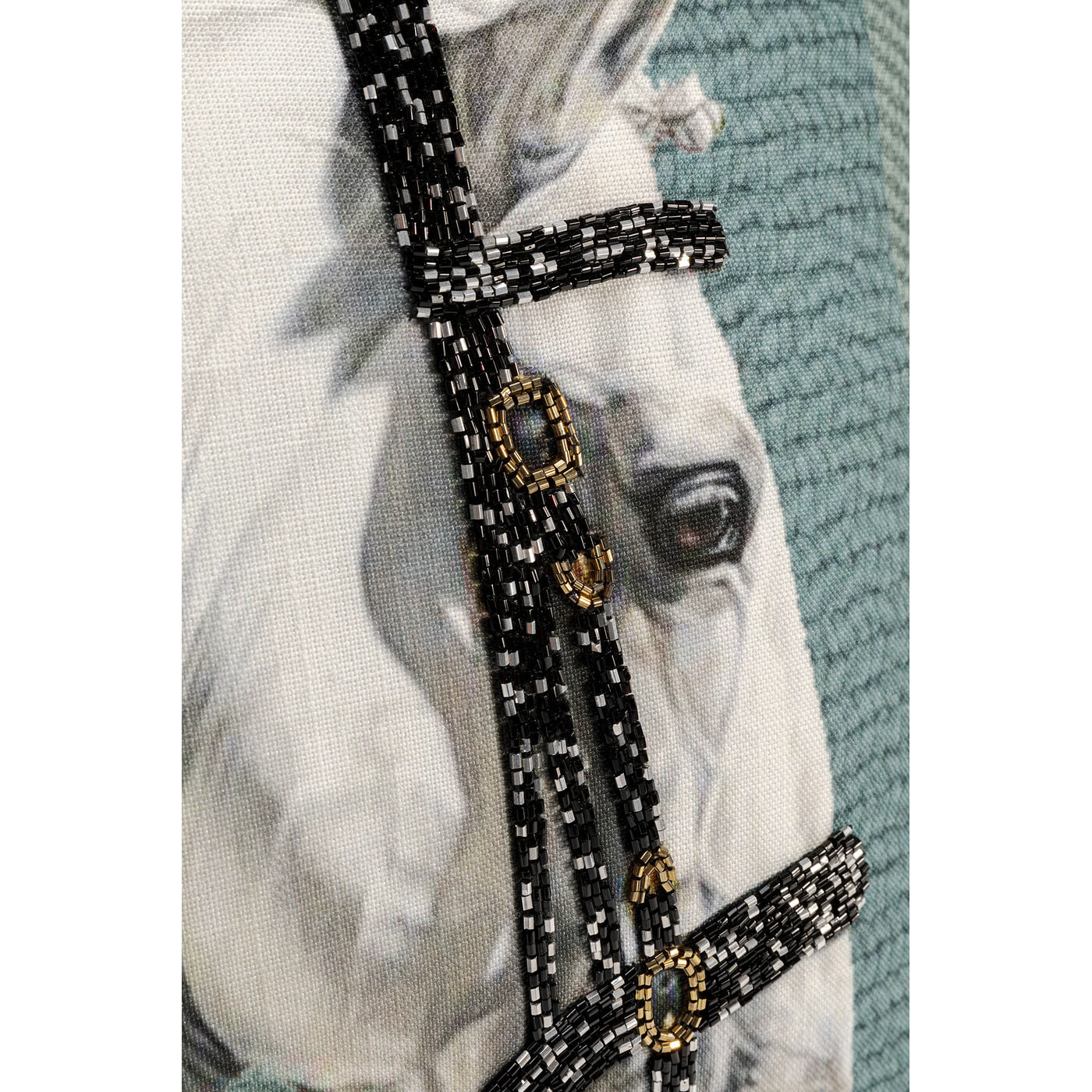 Подушка Show Horse Head «Голова лошади» 45x45 см от KARE Design