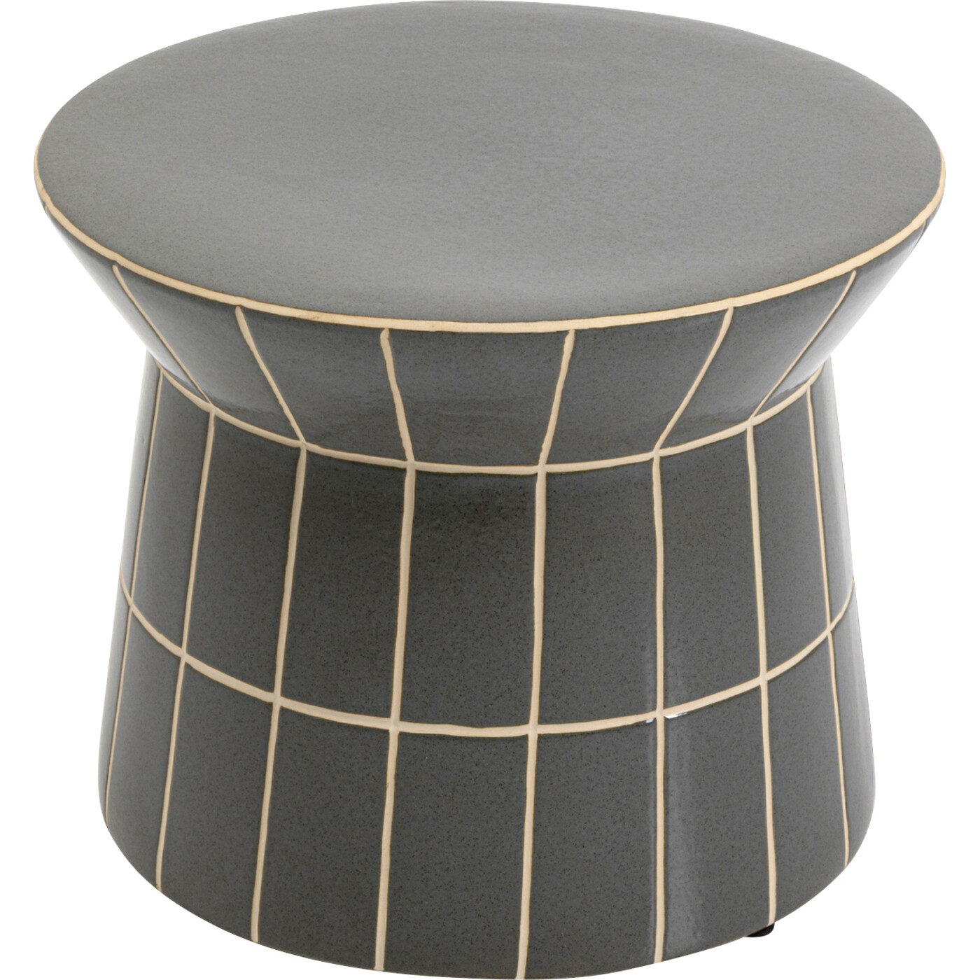 Стол приставной Bliss Tile Rim Blue Ø38cm от KARE Design
