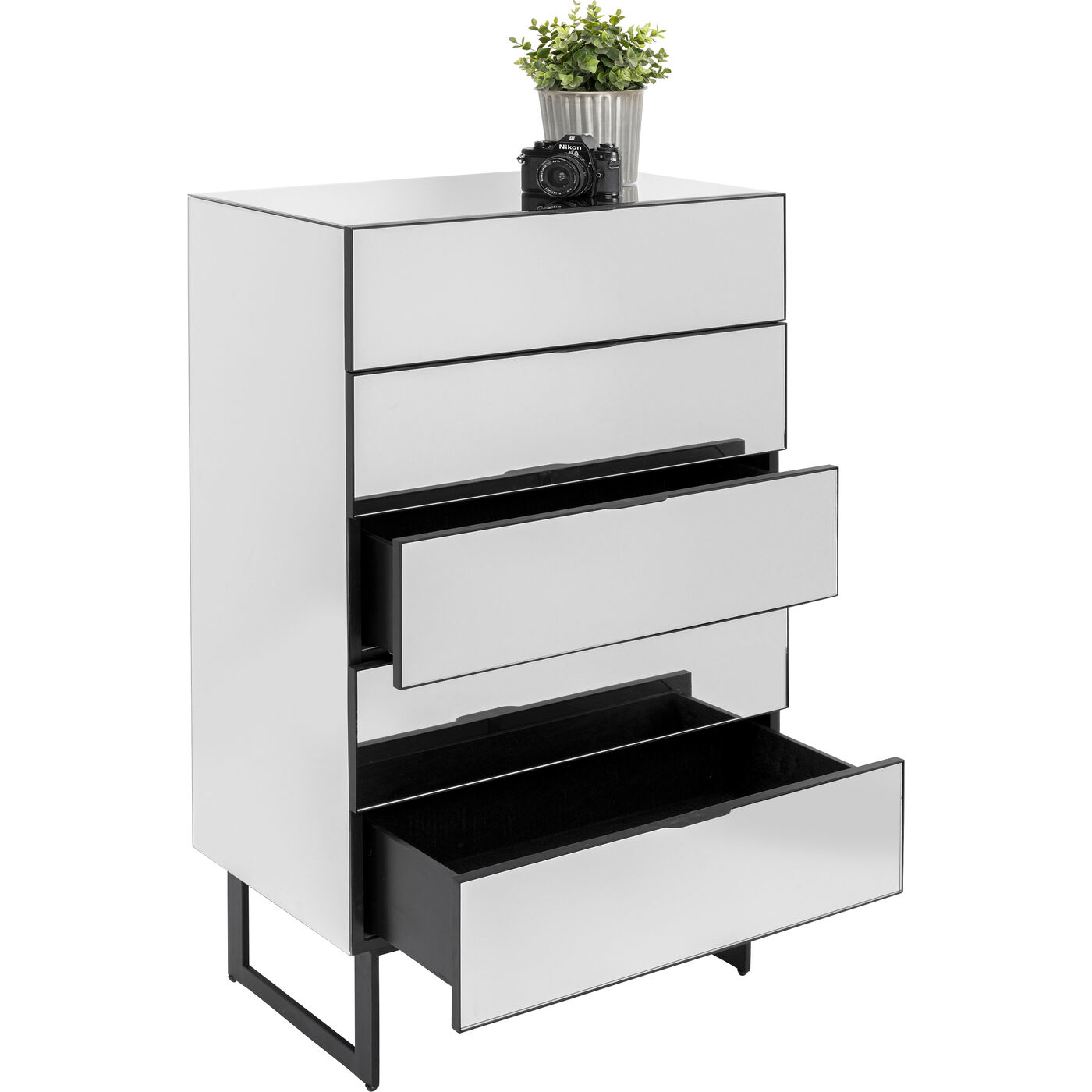 Комод Soran Black 65x114 см от KARE Design