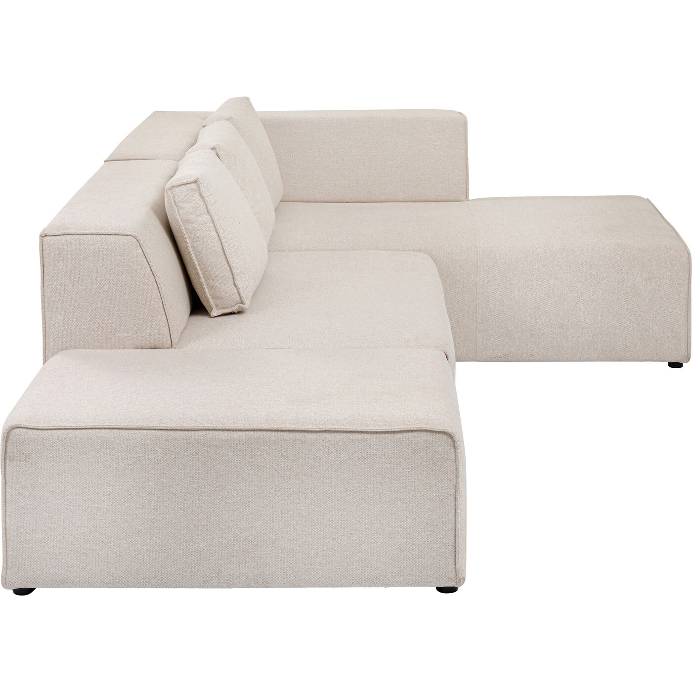 Диван угловой левосторонний Infinity Ottomane Creme Right от KARE Design