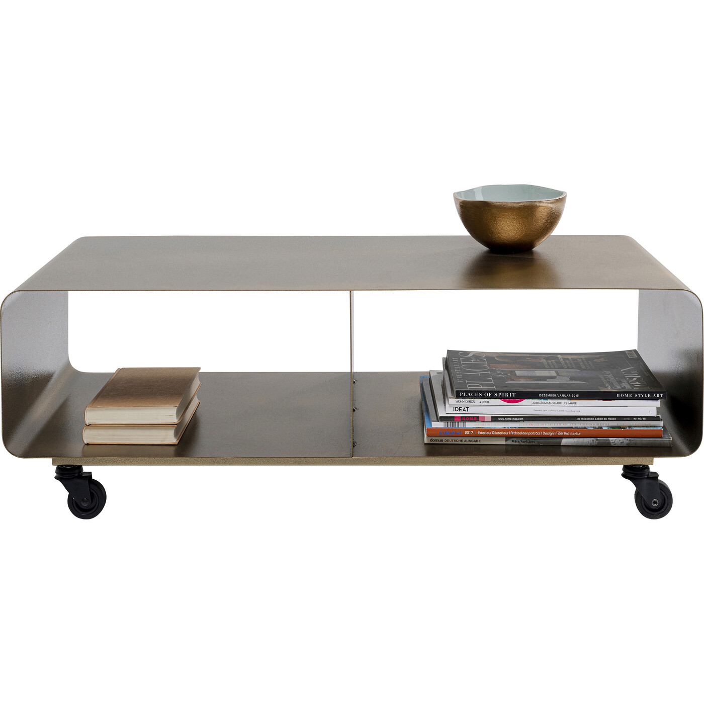 ТВ-тумба Lounge M Mobil Bronze 90x30 см от KARE Design