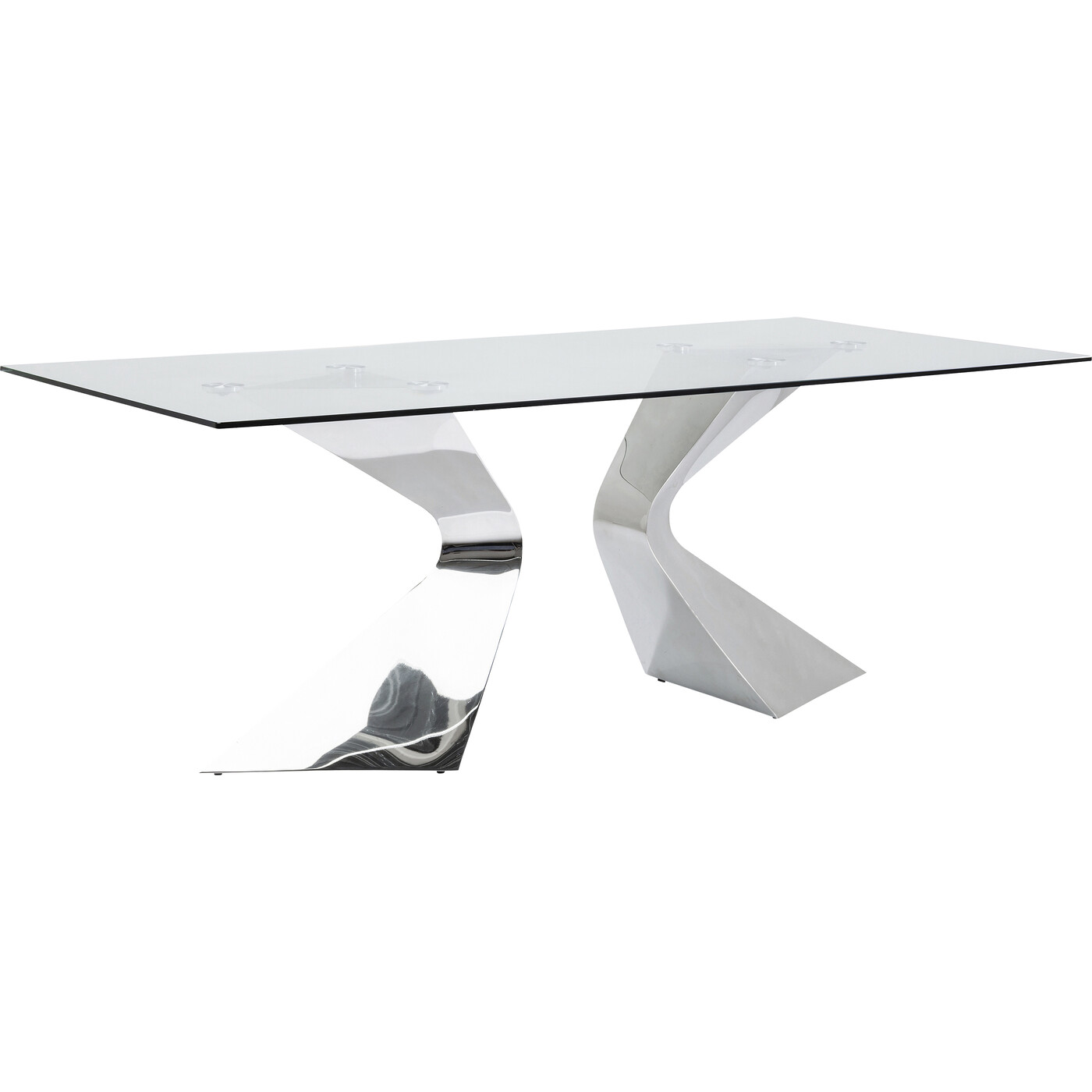 Стол Gloria Chrome 200x100 см от KARE Design