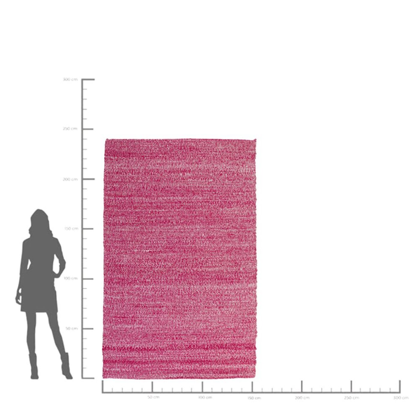 Ковер Boucara Pink 170x240cm от KARE Design
