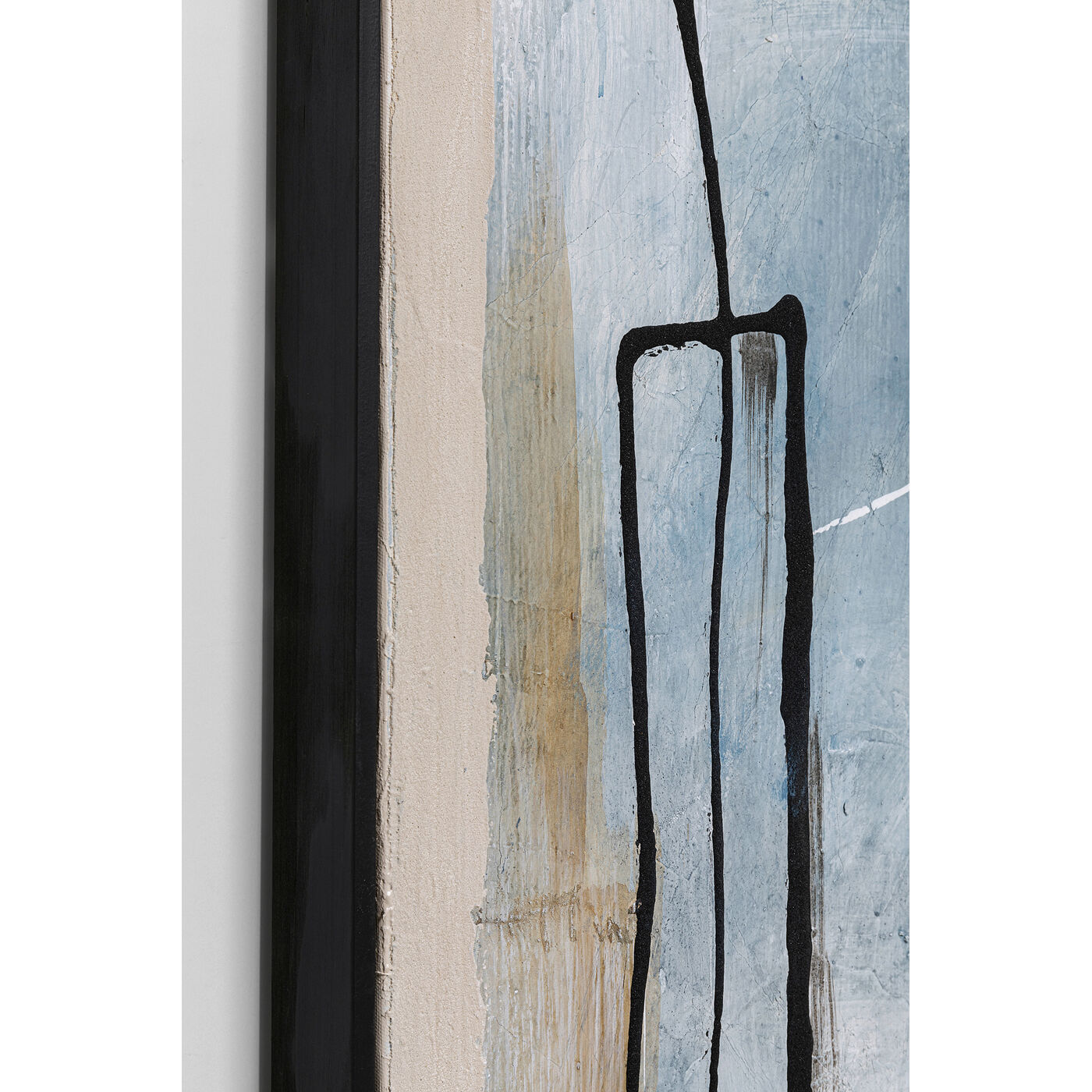 Картина в раме Dust Blue 100x100 см от KARE Design