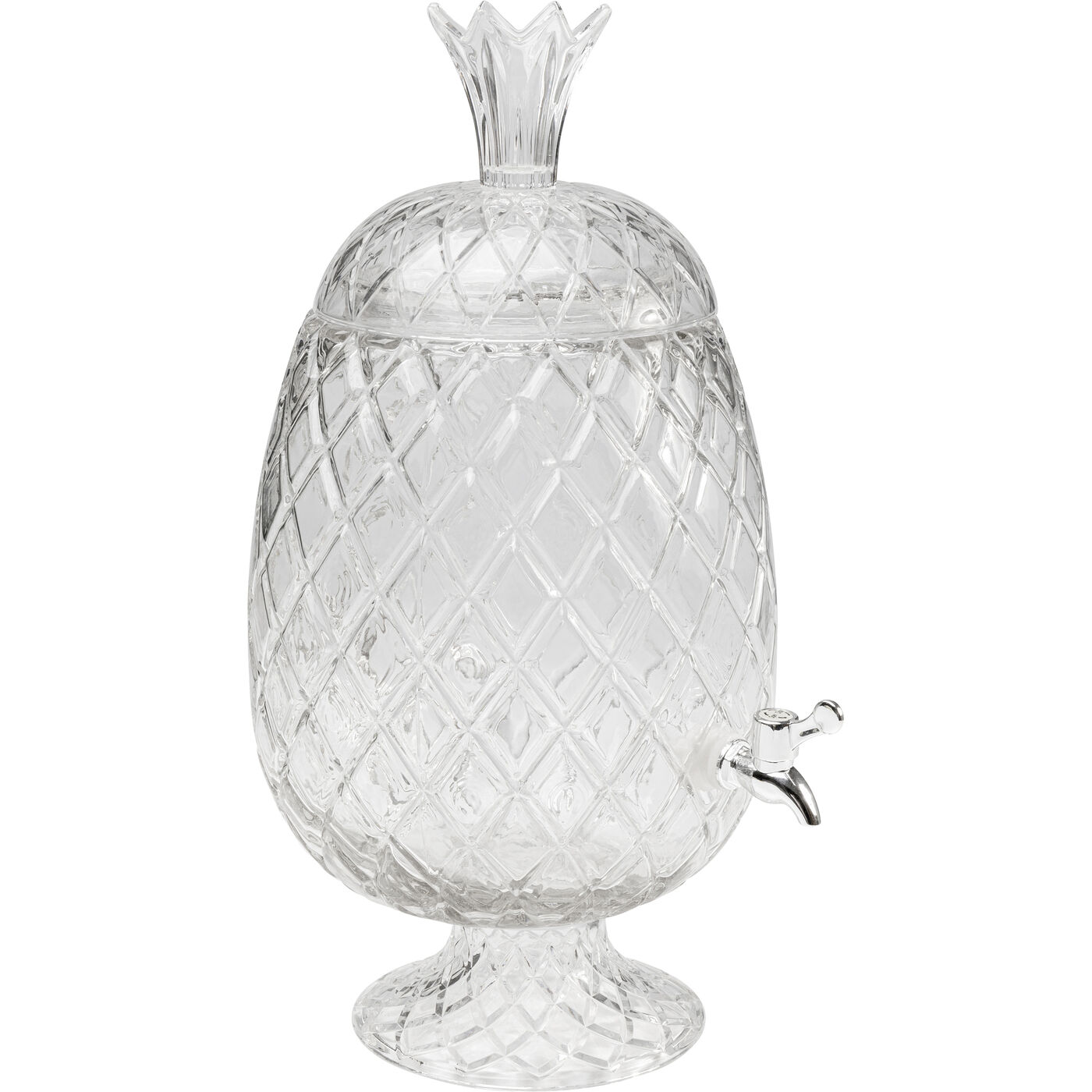 Диспенсер для напитков Pineapple Clear «Прозрачный ананас» (2 шт) от KARE Design