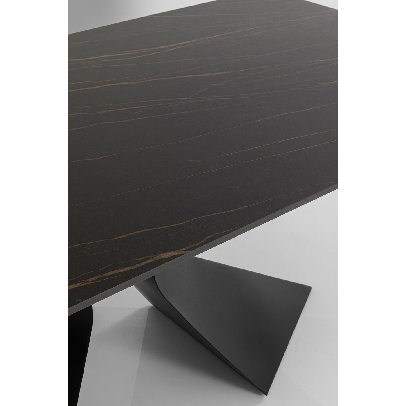 Стол Gloria Black Ceramic 200x100 см от KARE Design
