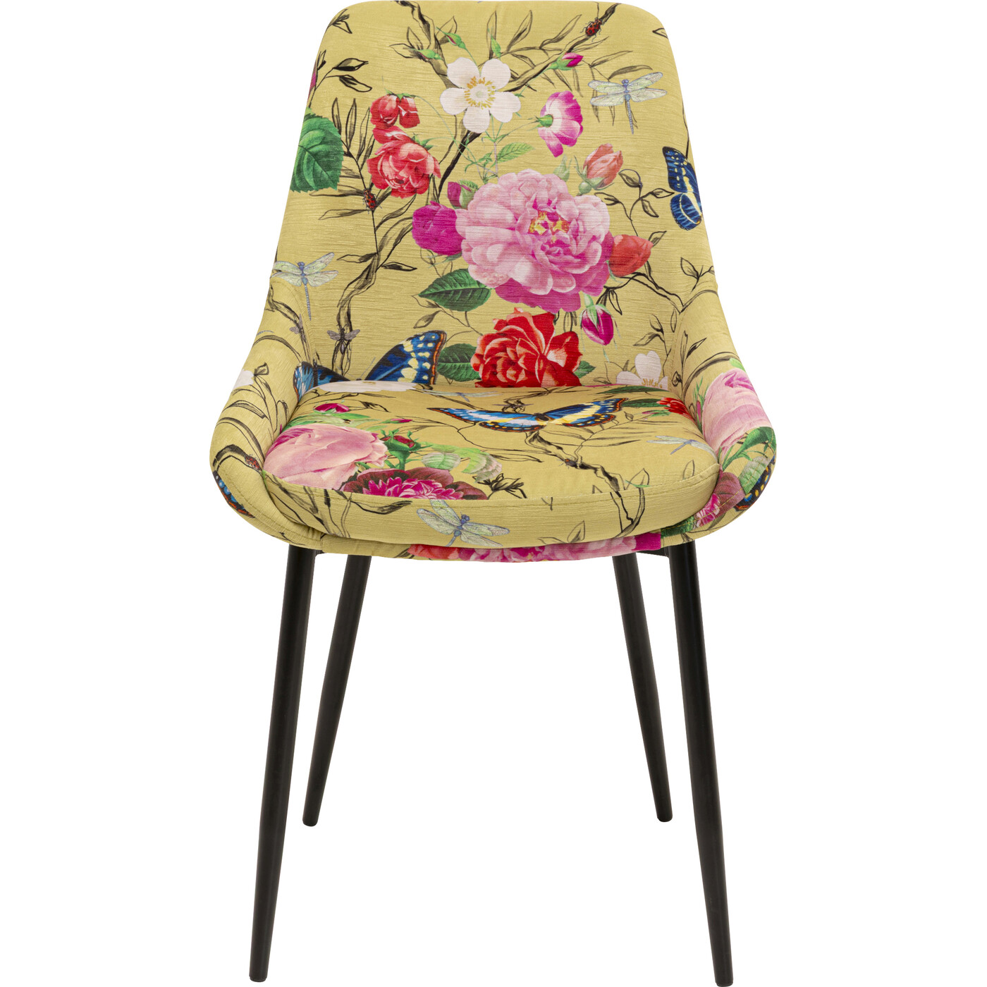 Стул East Side Flower Fever Yellow от KARE Design