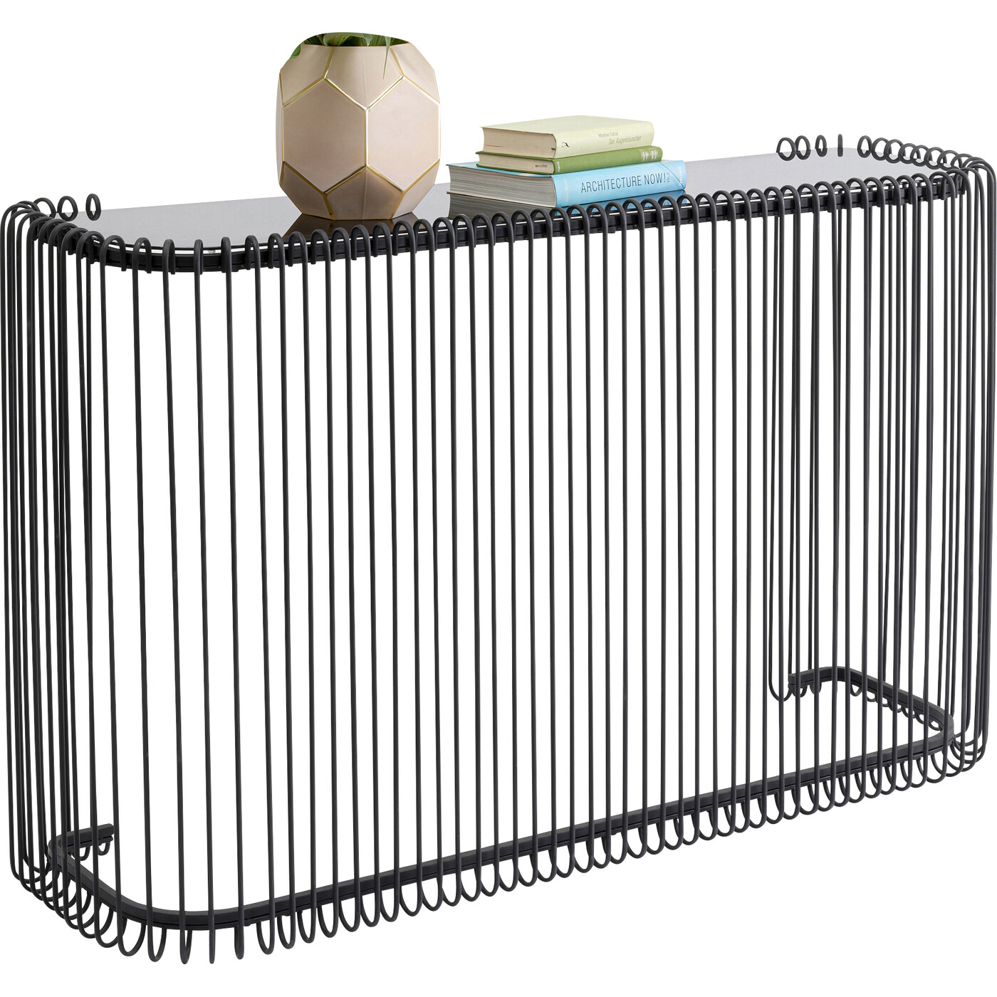 Консоль Wire Black 142x89 см от KARE Design