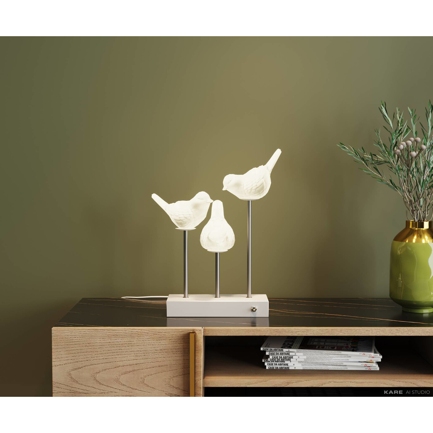 Светильник настольный Birds LED от KARE Design