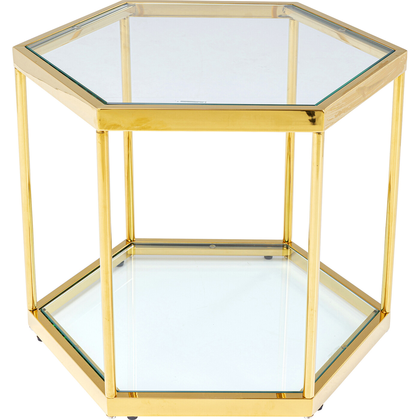Стол кофейный Comb Gold 45 см от KARE Design