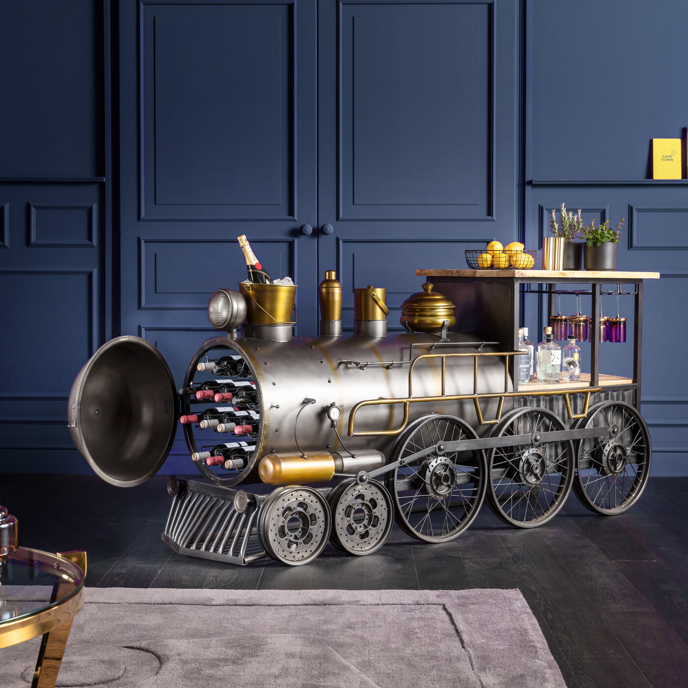 Стойка барная Steam Train 225 см от KARE Design