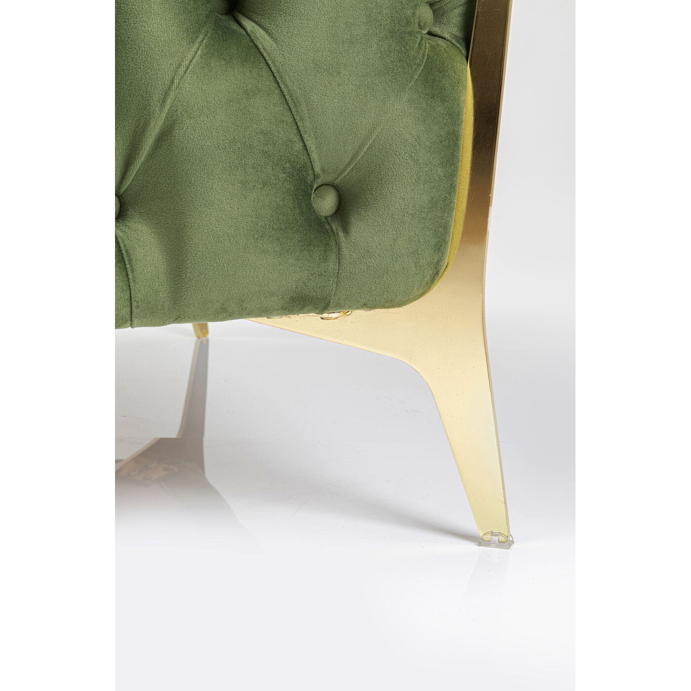 Кресло Bellissima Velvet Green 120 см от KARE Design