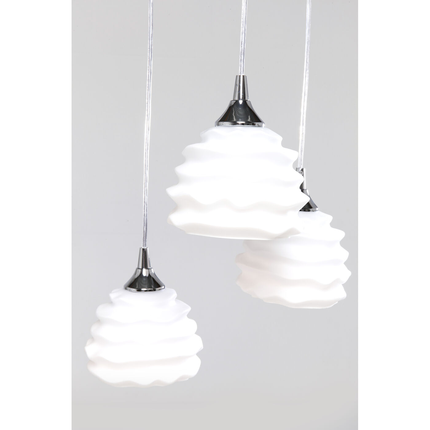 Светильник подвесной Ruffle White Ø 37 см от KARE Design