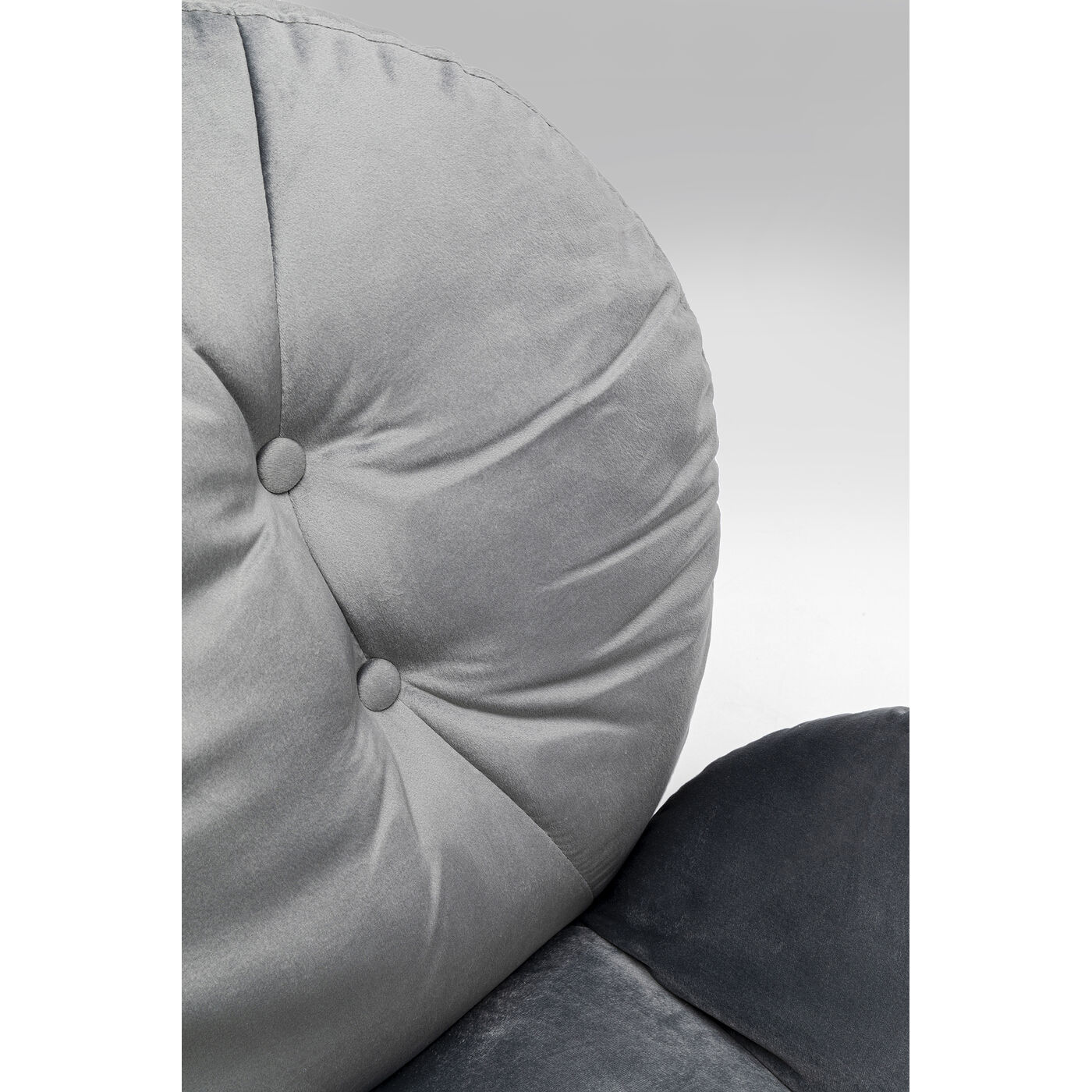 Кресло вращающееся с подлокотниками Cosy Grey от KARE Design