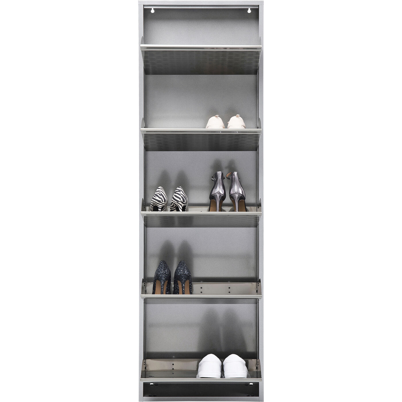 Полка для обуви Caruso 5 Silver brushed (MO) от KARE Design
