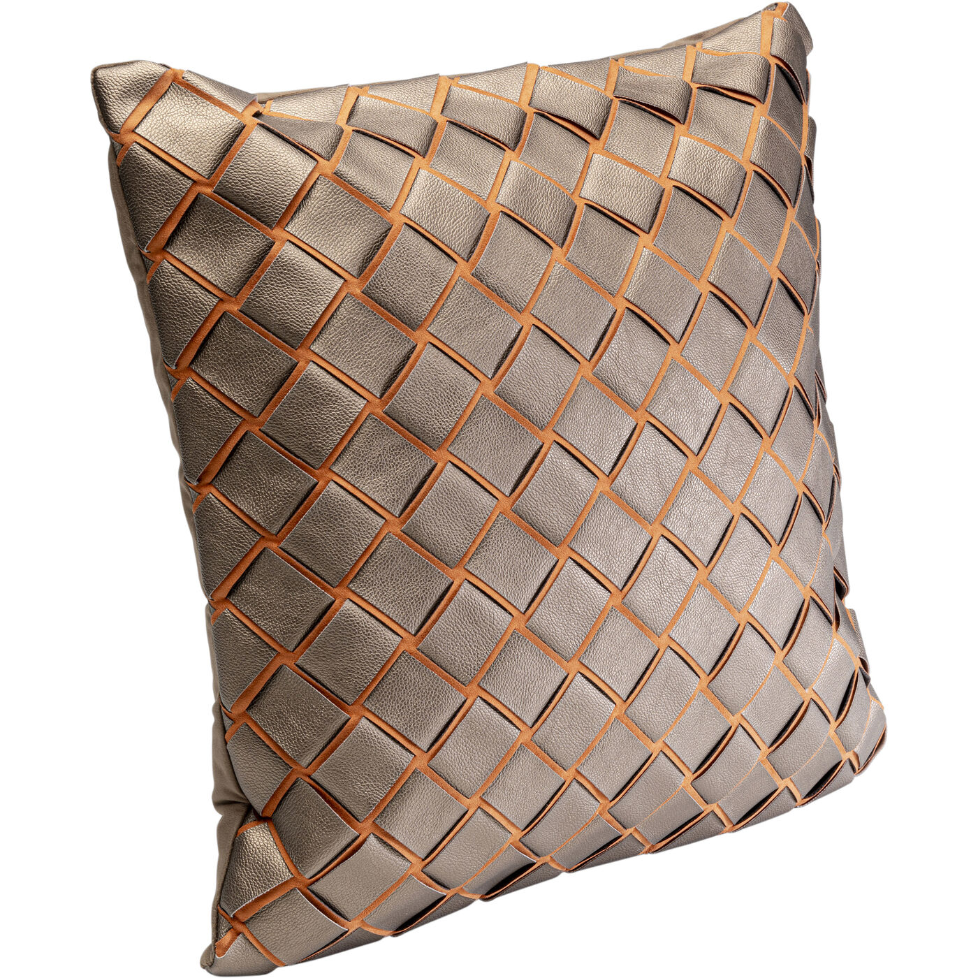 Подушка Zoe Patch «Зои пэтчворк» 45x45 см, Зелёный от KARE Design