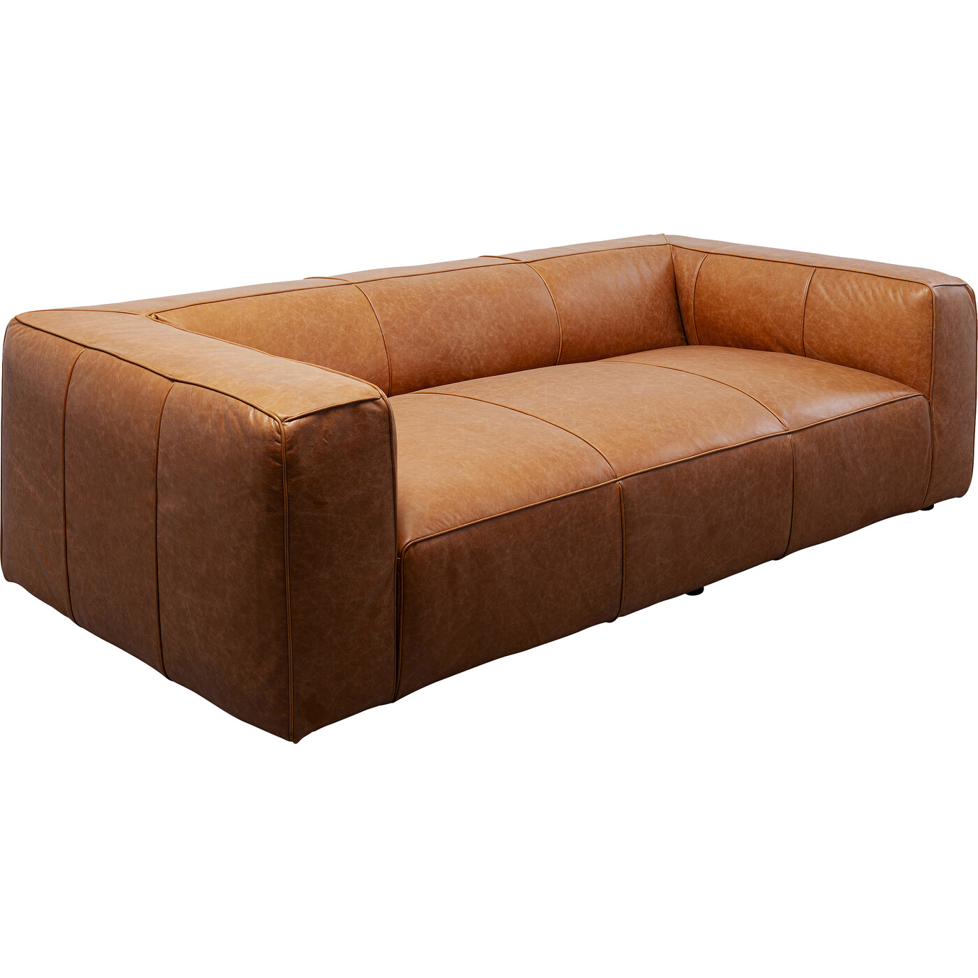 Диван трехместный Cubetto 3-Seater Light Brown 220 см от KARE Design