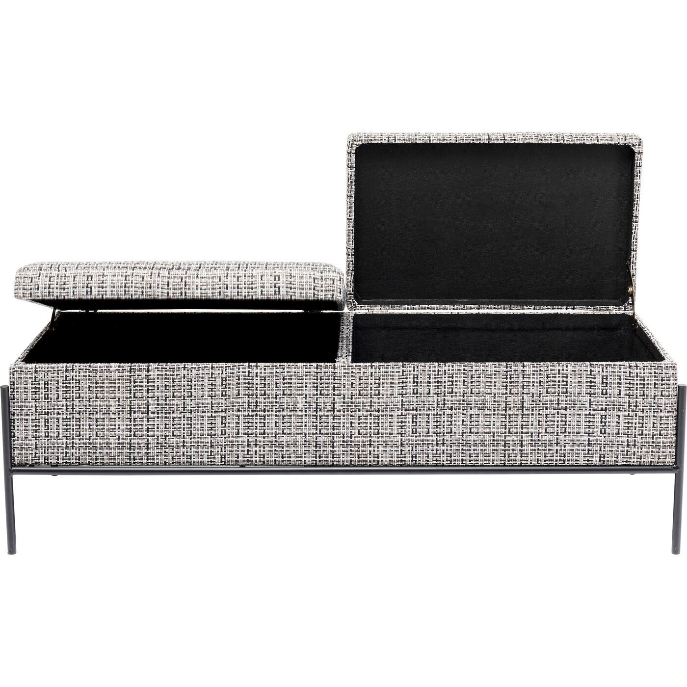 Скамья Buttons Storage B&W Big от KARE Design