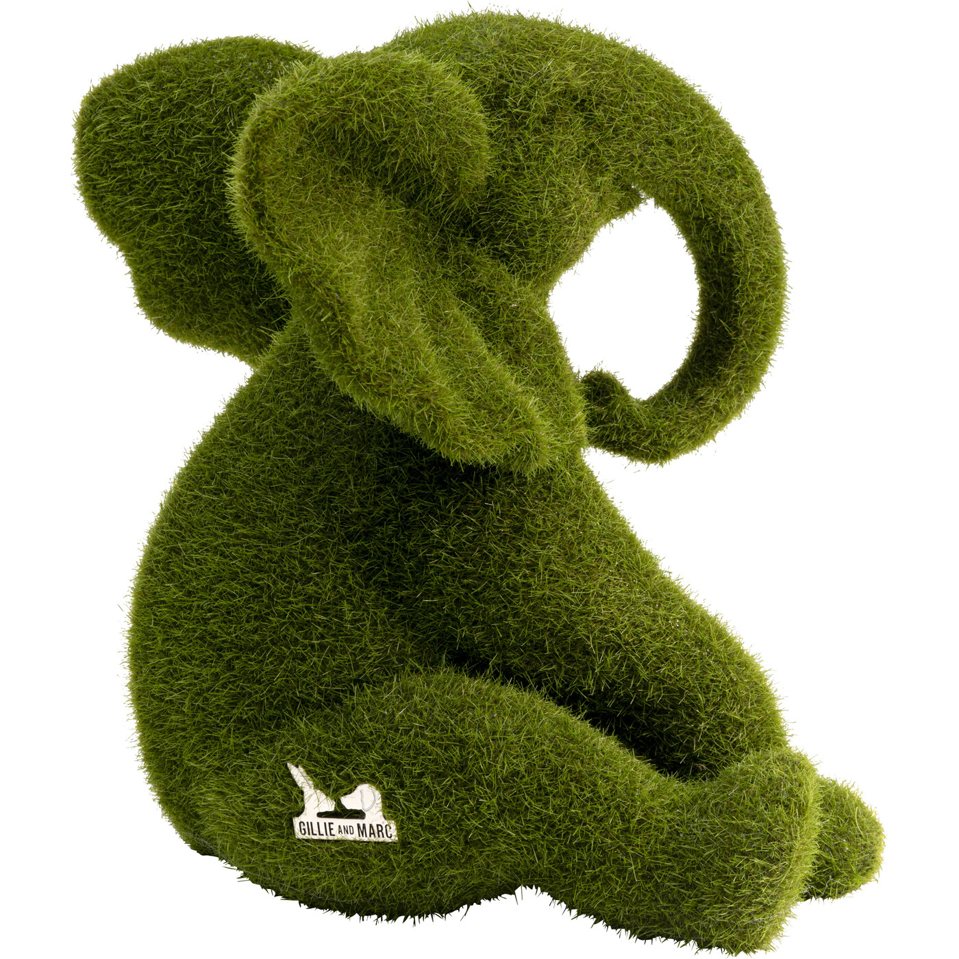 Фигура декоративная Elephant Flock «Стадо слонов» 18 см, Зелёный от KARE Design