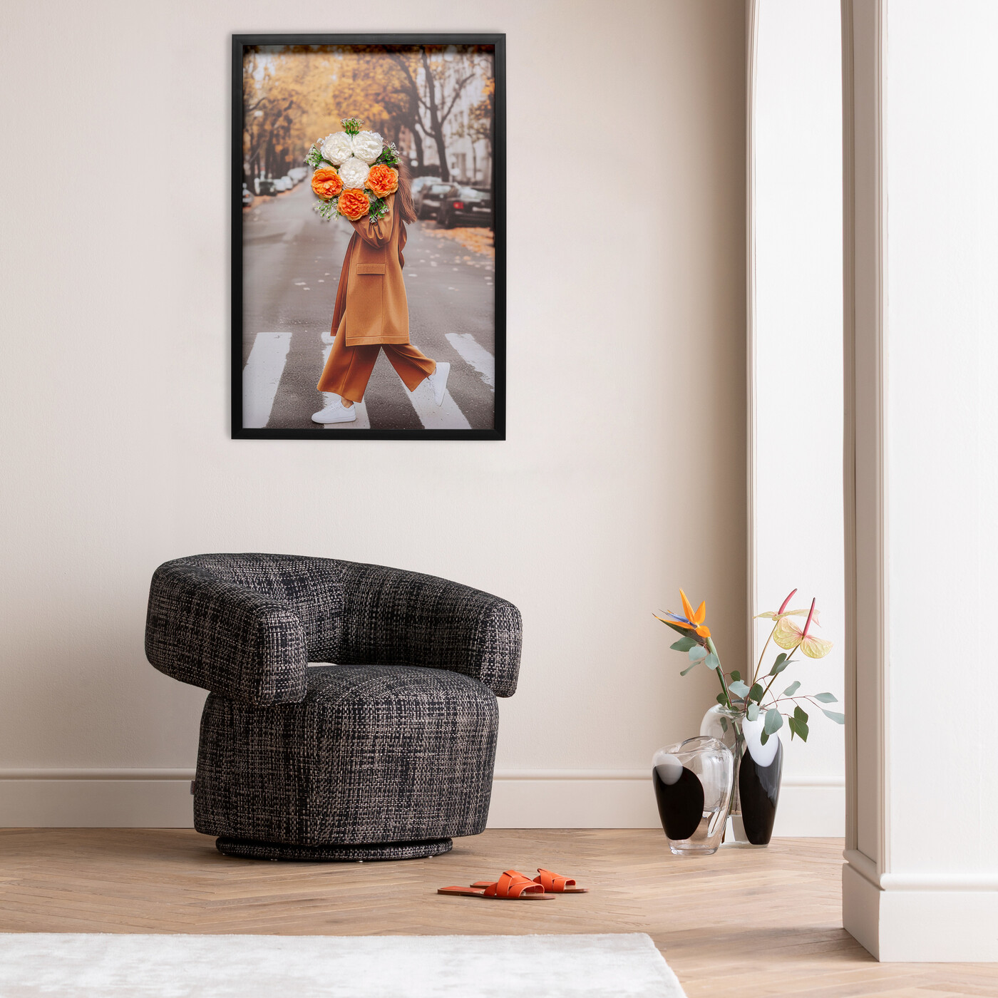 Картина на холсте Bouquet Spring «Весенний букет» 64x94 см от KARE Design