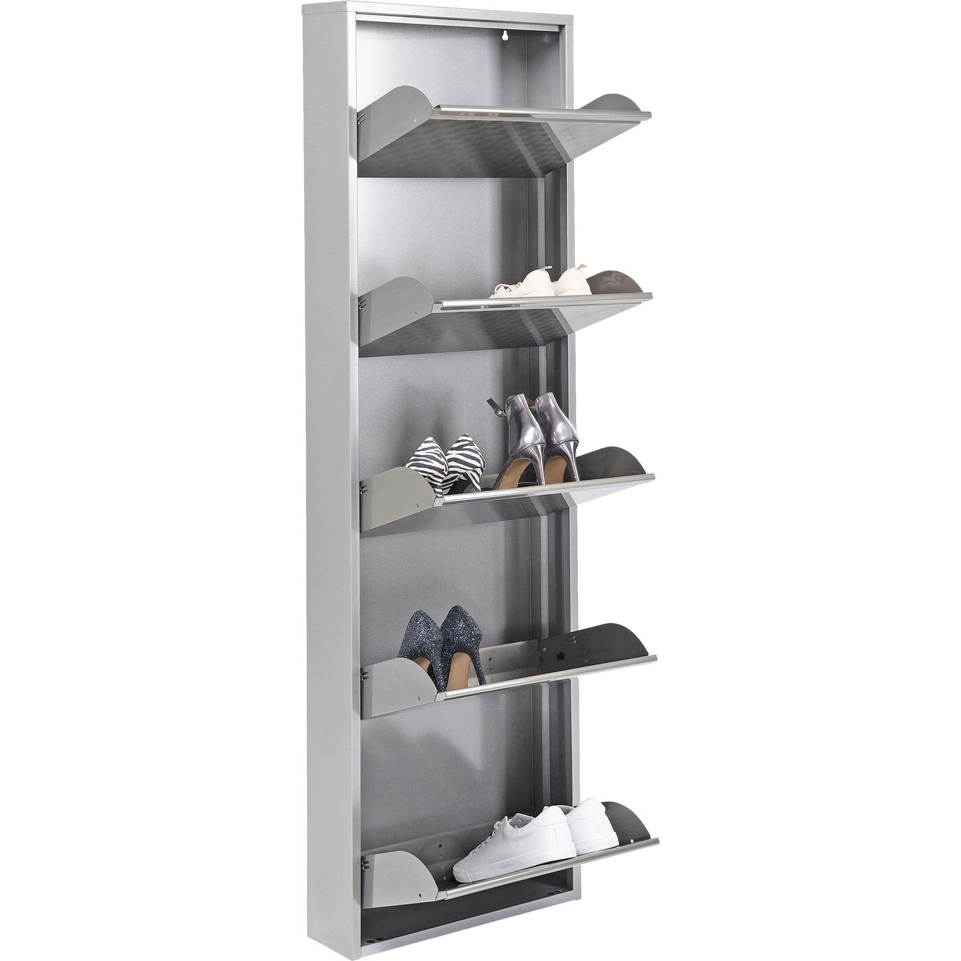 Полка для обуви Caruso 5 Silver brushed (MO)