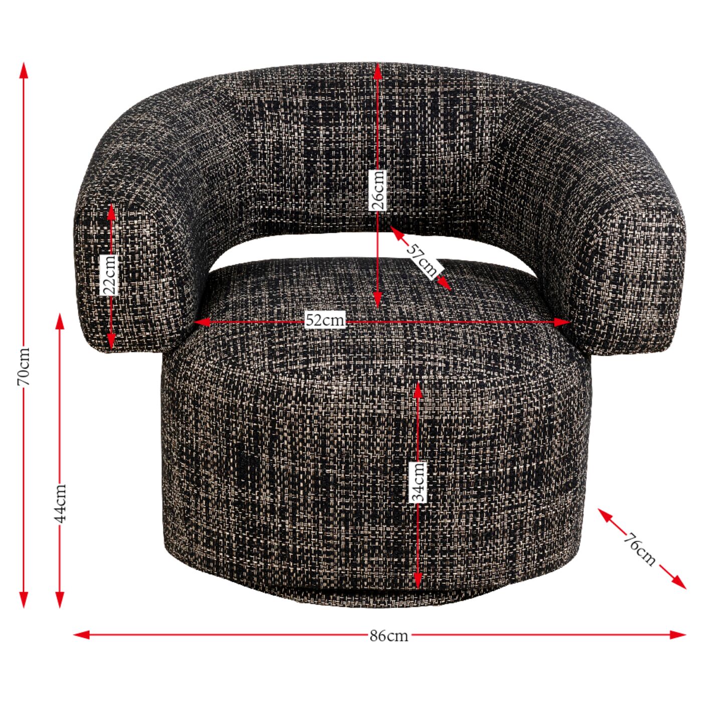 Кресло Bow от KARE Design