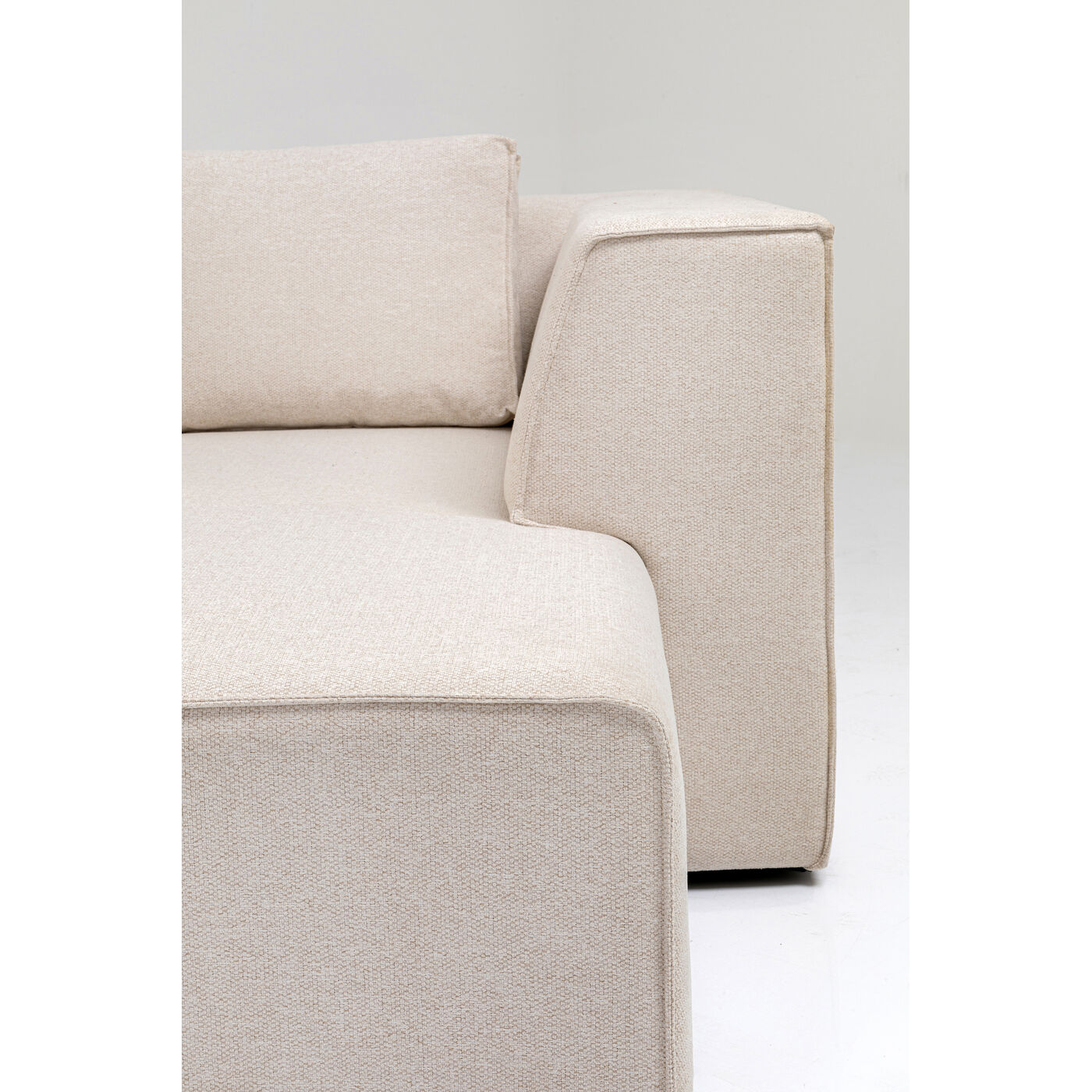 Диван угловой левосторонний Infinity Ottomane Creme Right от KARE Design