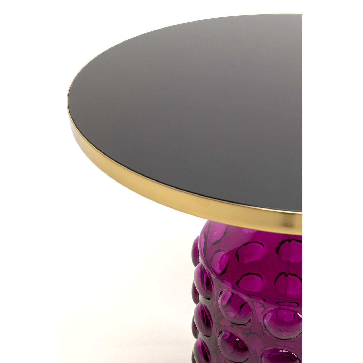 Стол приставной Lola Purple Ø50cm от KARE Design