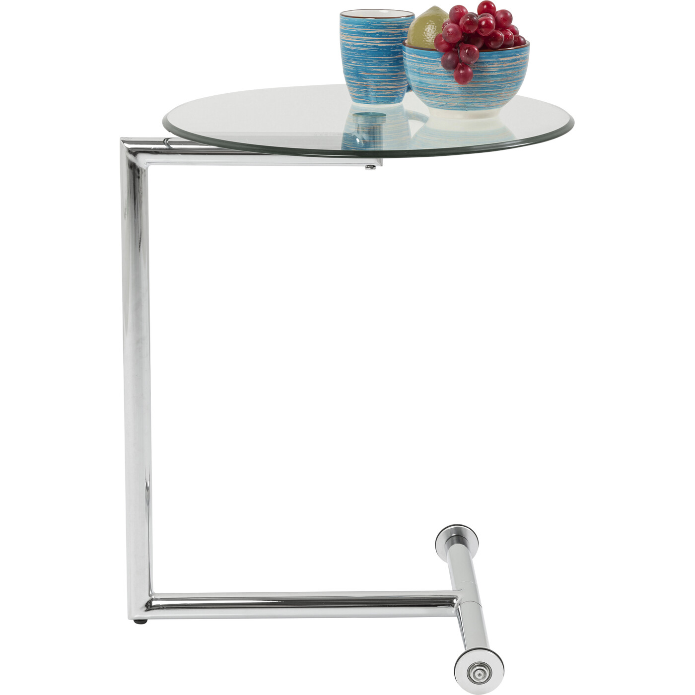 Стол приставной Easy Living Clear Ø46 см от KARE Design