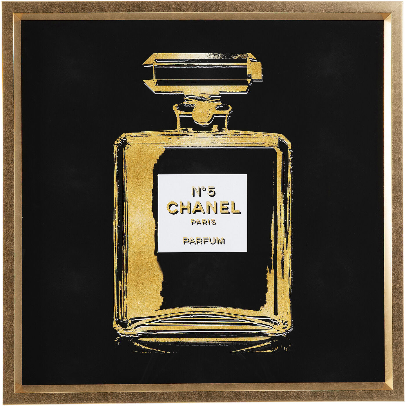 Картина Fragrance «Chanel N°5» 80x80 см