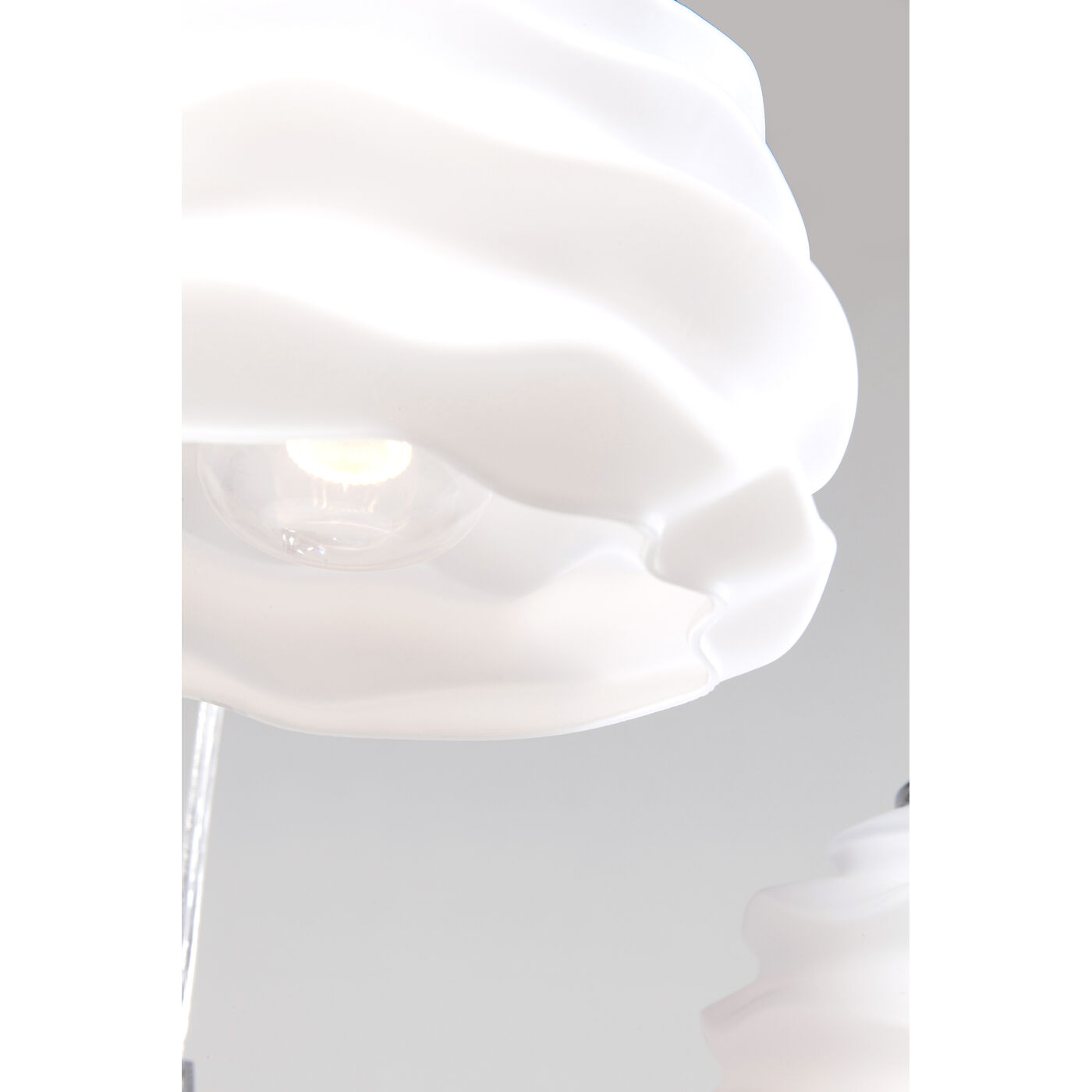 Светильник подвесной Ruffle White Ø 37 см от KARE Design