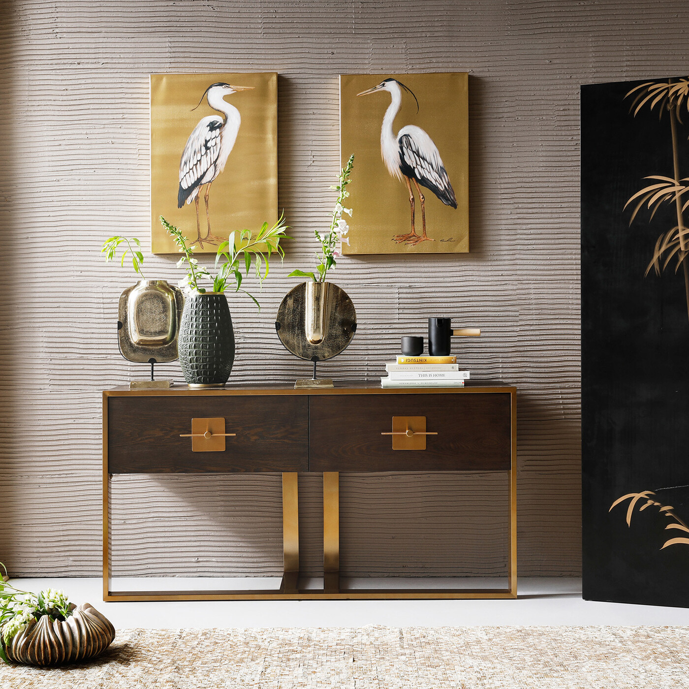 Картина Heron Left 70x50 см от KARE Design