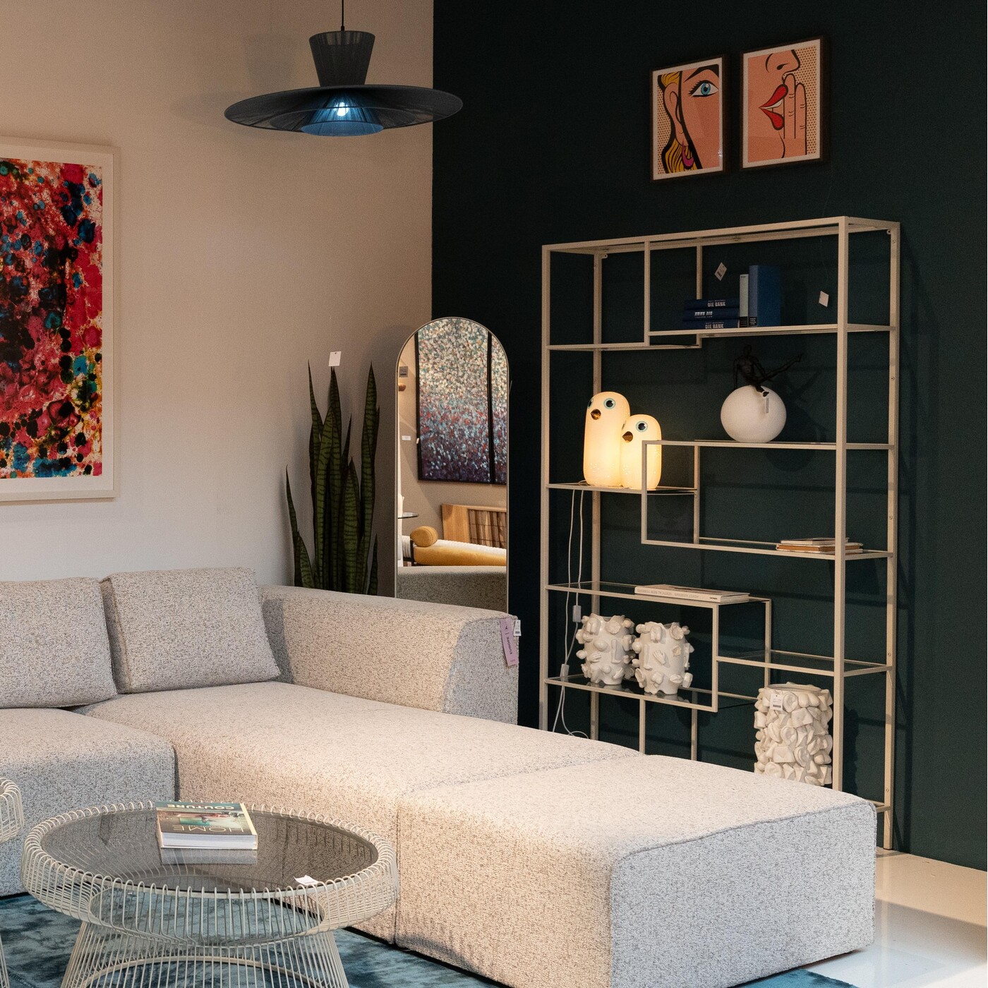 Стеллаж Loft Greige 115x195cm от KARE Design