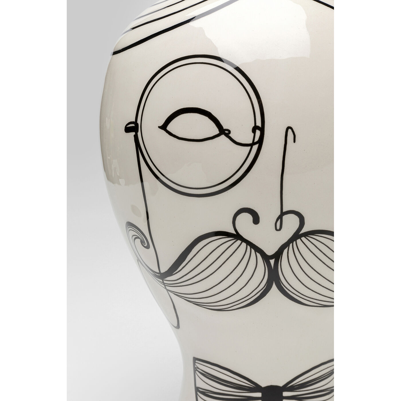 Ваза Drawn Men «Нарисованные мужчины» 30 см от KARE Design