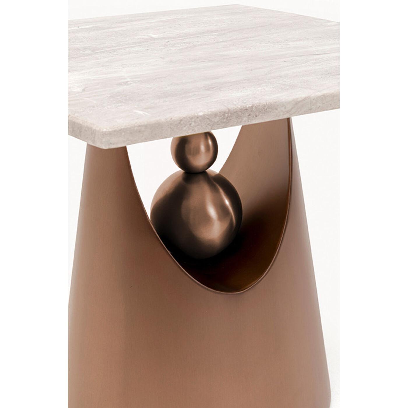 Приставной стол  Geraldo 50x50cm от KARE Design