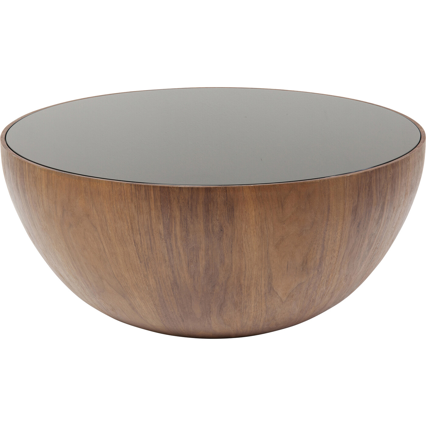 Стол кофейный Tear Drops Walnut Ø80 см от KARE Design