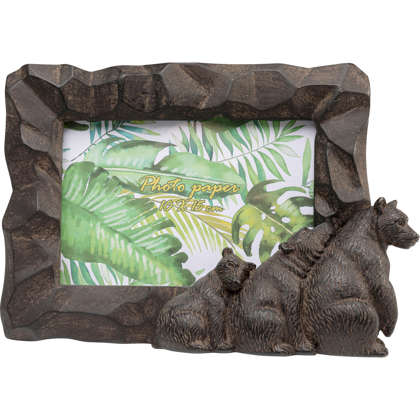 Фоторамка Safari Bears «Сафари медведи» 15x10 см от KARE Design