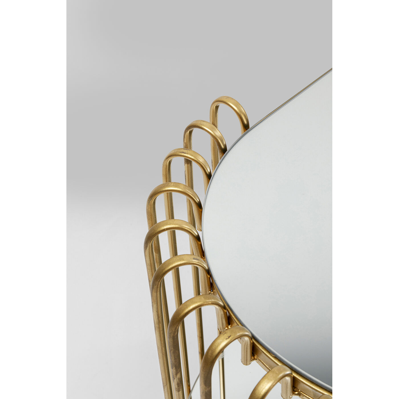 Консоль Wire Brass 81x78 см от KARE Design